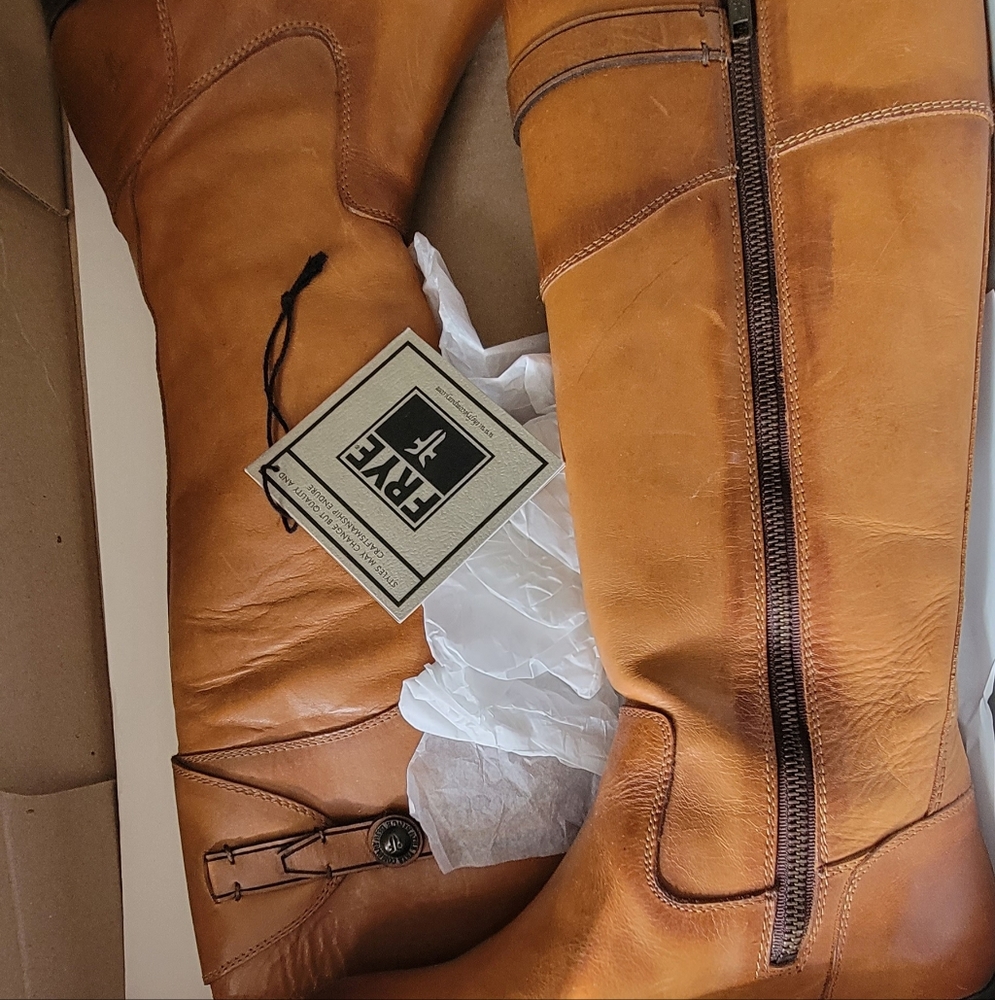 Frye Molly Button Tall Riding Boots